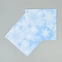 Салфетки бумажные трёхслойные «Снежный вальс» 33х33, 20 шт