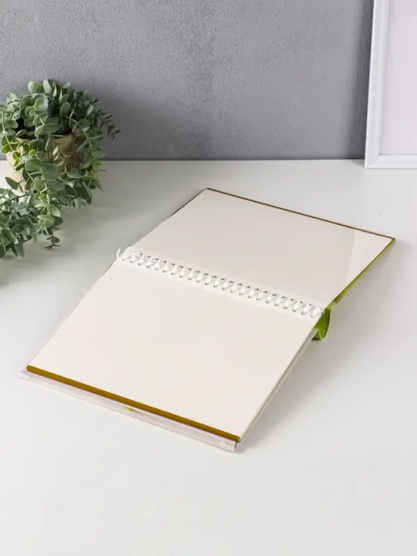 Фотоальбом 20 магнитных листов 23X28см, "Белые розы",пер-т внутр.спираль