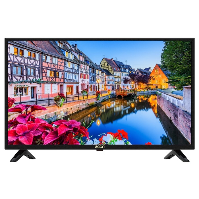 Телевизор Econ EX-32HS021B, 32 Телевизор Econ EX-32HS021B, 32", 1366x768, DVB-T2/C/S2, HDMI 3, USB 2, Smart TV, чёрный