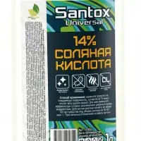 Средство чистящее Santox Universal &laquo;Соляная кислота&raquo;, 14%, 1 л