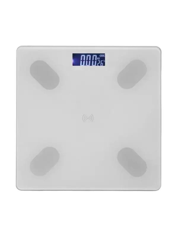 Весы напольные LVE-030, диагностические, до180 кг, от аккумулятора, стекло, белые