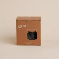 Банка для сыпучих продуктов SL Home &laquo;Ивелин&raquo;, 1 л, 12&times;12 см, с деревянной крышкой, стекло, прозрачная