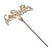 Топпер для торта «С днём рождения», ассорти, МИКС Топпер для торта «С днём рождения», ассорти, МИКС