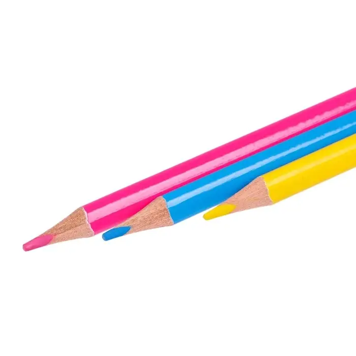 Карандаши цветные 12 цветов &laquo;Школа Творчества&raquo;, трёхгранные