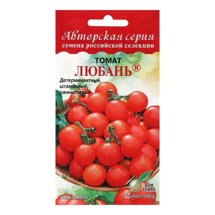 Семена Томат &laquo;Любань&raquo;, 20 шт., &laquo;Дом семян&raquo;