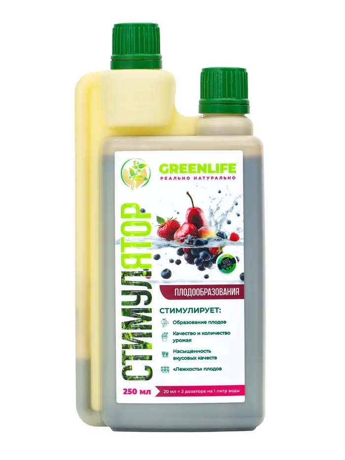 Стимулятор плодообразования "Green Life", 250мл Стимулятор плодообразования "Green Life", 250мл