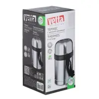 VETTA Термос металлический "Суповой" с широким горлом 0,75л серебристый