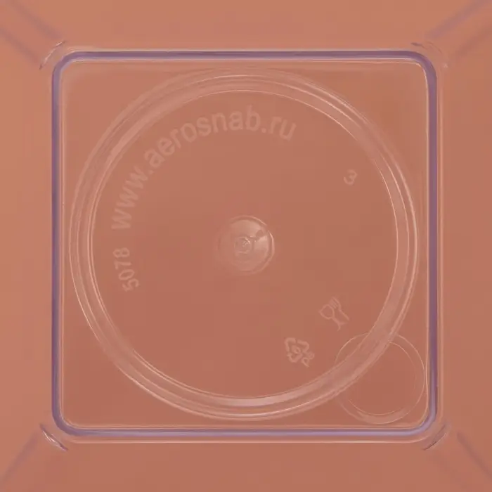 Форма пластиковая одноразовая для фуршета «Брюссель», 150 мл, прозрачая