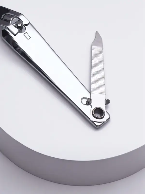 Кусачки книпсер педикюрные, с пилкой, 7 см