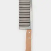 Нож для фигурной резки Доляна, 27&times;6 см, нержавеющая сталь, бежевый