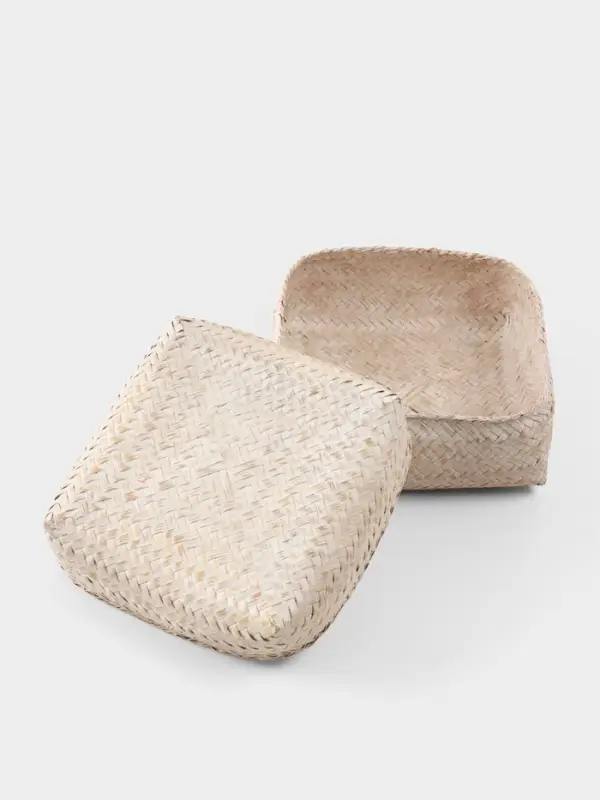 Набор плетёных корзин &laquo;Энди&raquo;, 28.5&times;28.5&times;18.5 см