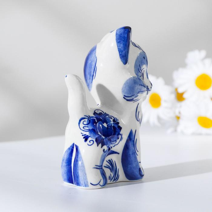 Сувенир Сувенир "Кот Барсик", гжель