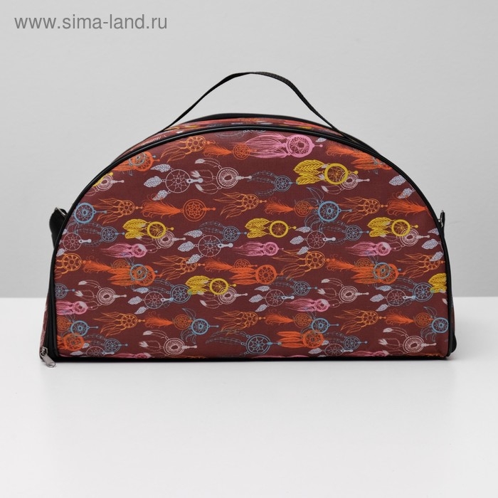 Сумка - переноска для животных, раскладная полукруглая, нейлон, 48 х 25 х 28 см, микс расцветок 4940 Сумка - переноска для животных, раскладная полукруглая, нейлон, 48 х 25 х 28 см, микс расцветок 4940