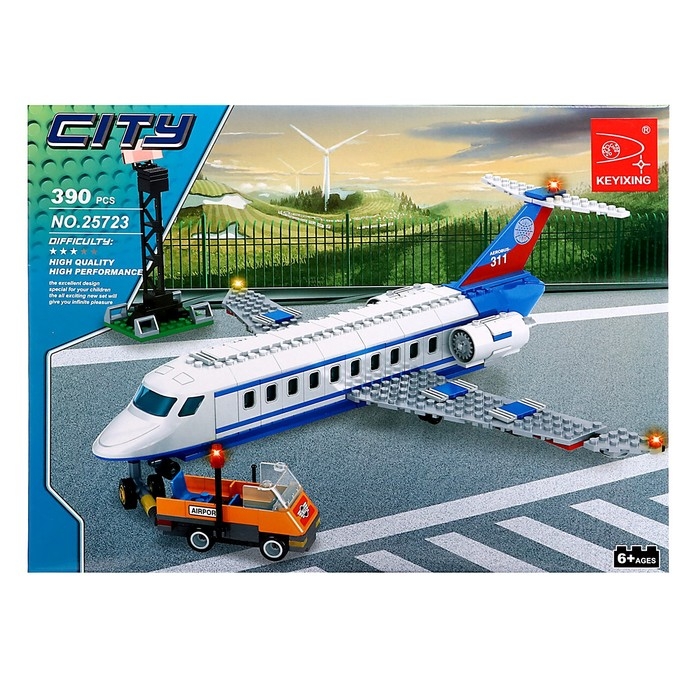 Конструктор Город &laquo;Рейс 311&raquo;, 390 деталей