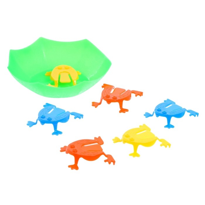 Настольная игра «Кувшинка», 6 лягушек Настольная игра «Кувшинка», 6 лягушек