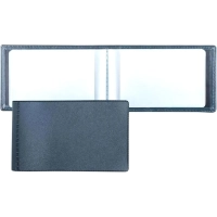 Визитница для 28 карт, горизонтальный, 60x100 мм, синий 2754-101