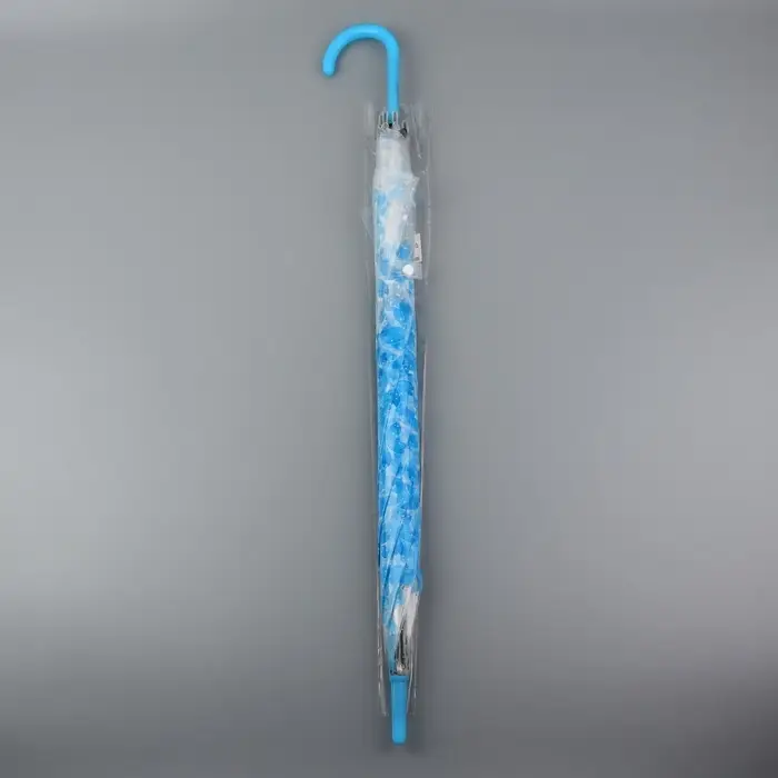 Зонт - трость полуавтоматический Spring, 8 спиц, R=46/52 см, D=92 см, МИКС Зонт - трость полуавтоматический Spring, 8 спиц, R=46/52 см, D=92 см, МИКС