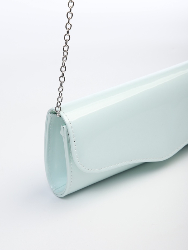 Сумка женская на магните, цвет бирюзовый