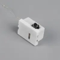 Фигура светодиодная &laquo;Зимняя хвоя&raquo; 35&times;27&times;27 см, 20 LED, батарейки AG13&times;3 (в комплекте), свечение тёплое белое