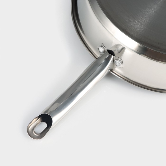 Кастрюля - сотейник Доляна «Грейт», 1.5 л, d=18 см, капсульное дно, индукция