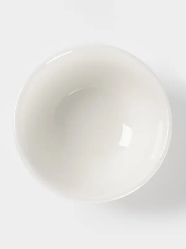 Салатник толстостенный Доляна White Label, 170 мл, d=10 см, фарфор, белый