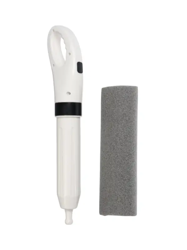 Вантуз пневматический ZEIN, 3 насадки, датчик давления, ручной насос