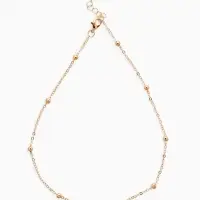 Набор 2 предмета: 3 колье, 3 пары пусет &laquo;Эстетика&raquo;, сердце, белый в золоте, 32 см