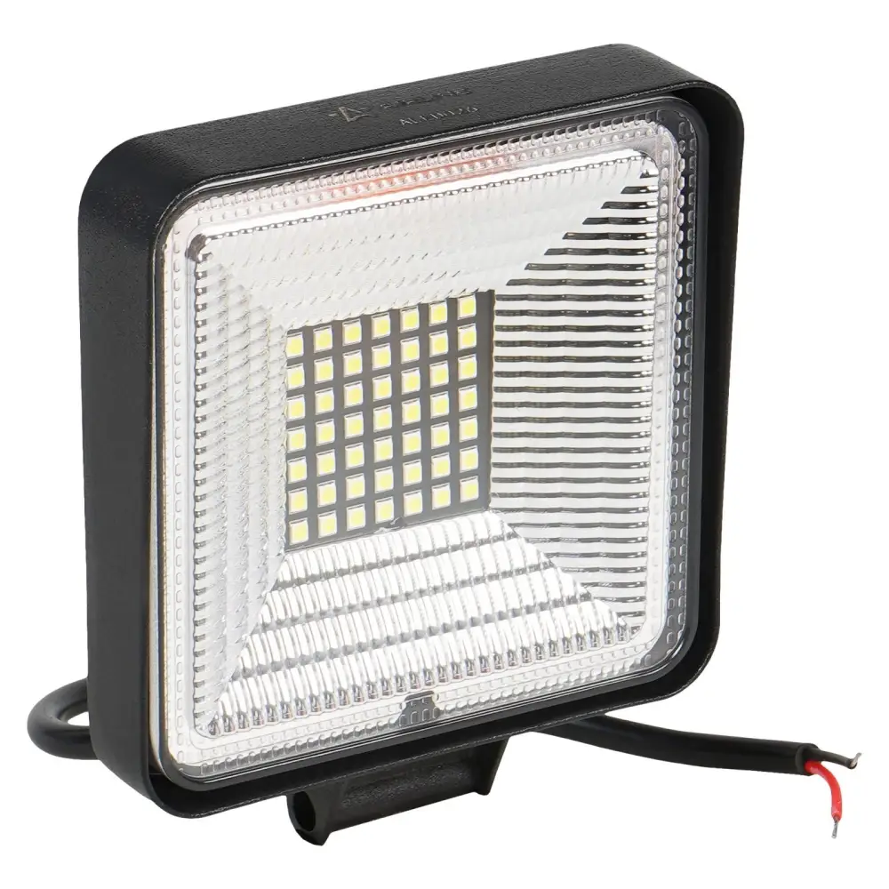 Фара светодиод. квадратная, 49LED, ближний свет, 25Вт, 108х108х28мм, 12/24В, PLUS