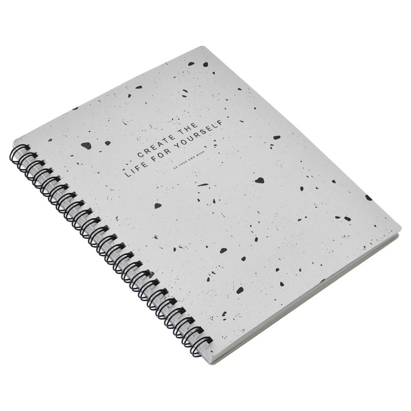 Бизнес-тетрадь А5 96л.клетка,спир,Be Smart,Terrazzo,N3678