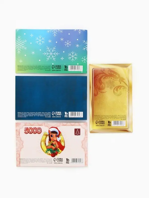 Блокнот денежный МИКС, 24 листа  Блокнот денежный МИКС, 24 листа "Денежного года"