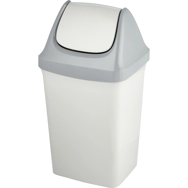 Контейнер для мусора Luscan &nbsp;Swing серый, 50л