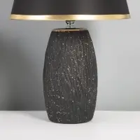 Лампа настольная &laquo;Клойд&raquo; 1&times;40 Вт Е27 черный/золото 25&times;25&times;40 см