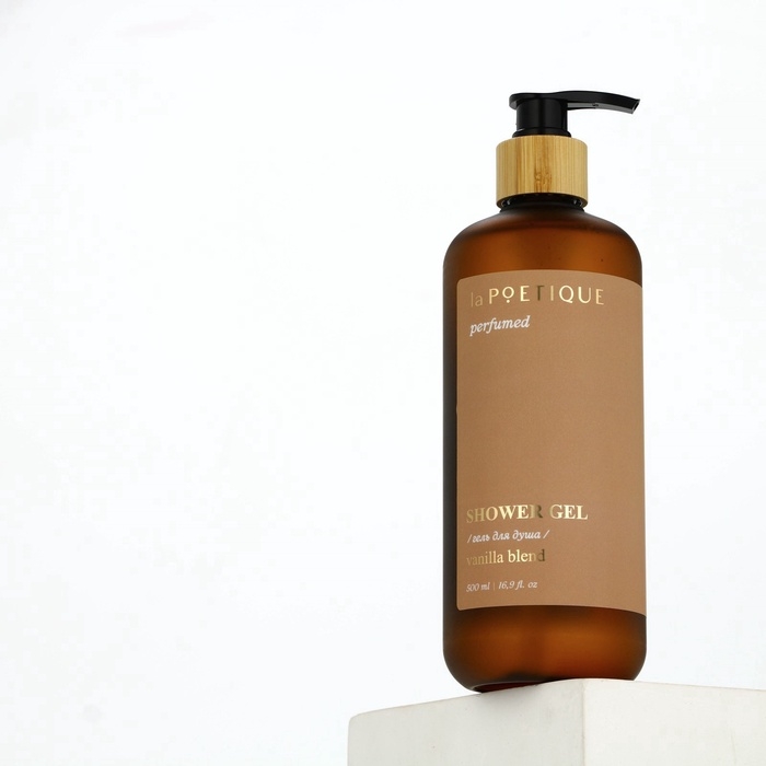 Гель для душа парфюмированный laPOETIQUE, 500 мл, аромат Vanilla blend Гель для душа парфюмированный laPOETIQUE, 500 мл, аромат Vanilla blend
