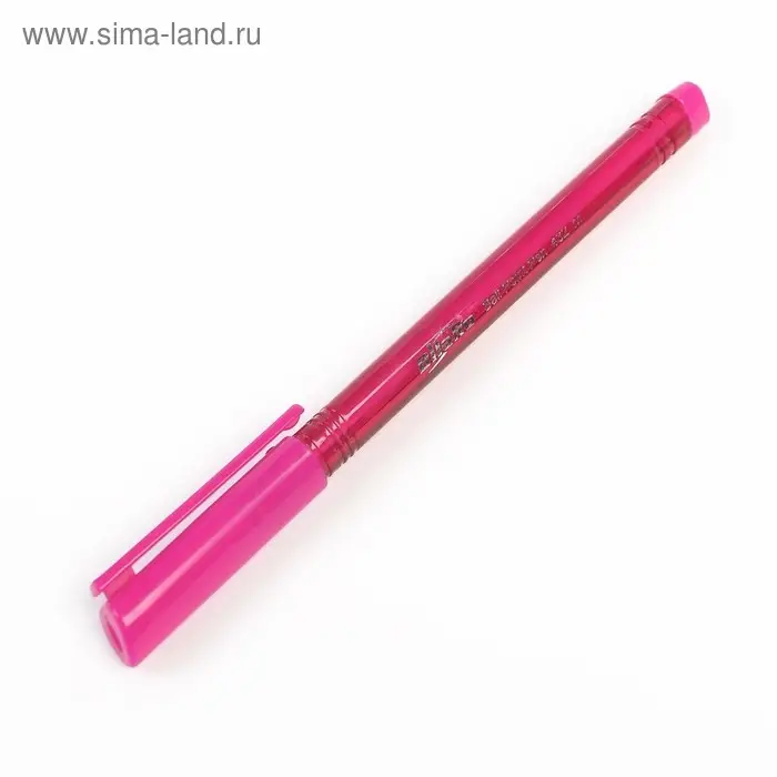 Набор шариковых ручек, 10 цветов, треугольный корпус, тонированный, в блистере на кнопке