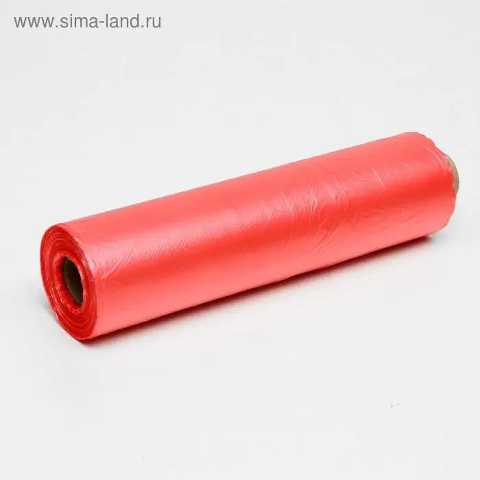 Набор пакетов фасовочных, на втулке, красный, 24 х 37 см, 8 мкм, 400 шт. Набор пакетов фасовочных, на втулке, красный, 24 х 37 см, 8 мкм, 400 шт.