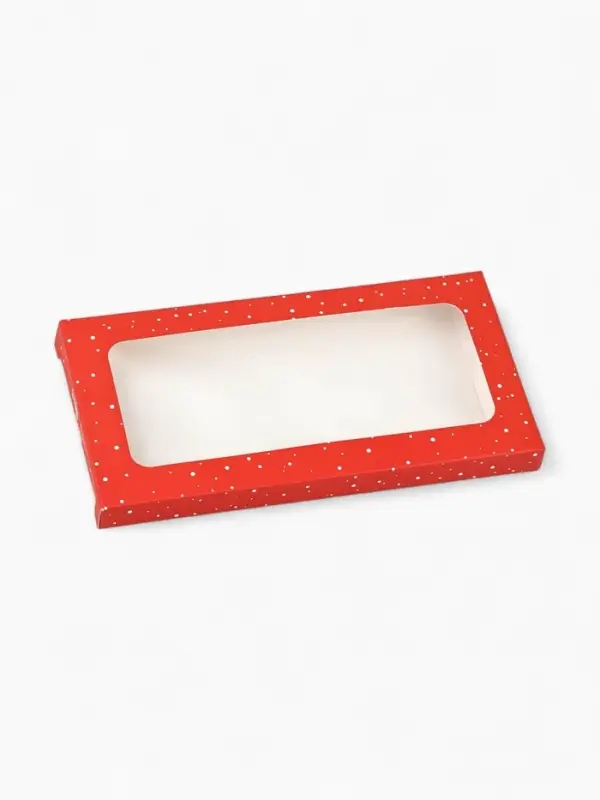 Коробка для шоколада &laquo;С Новым годом&raquo;, с окном, 17&times;8.5&times;1.5 см