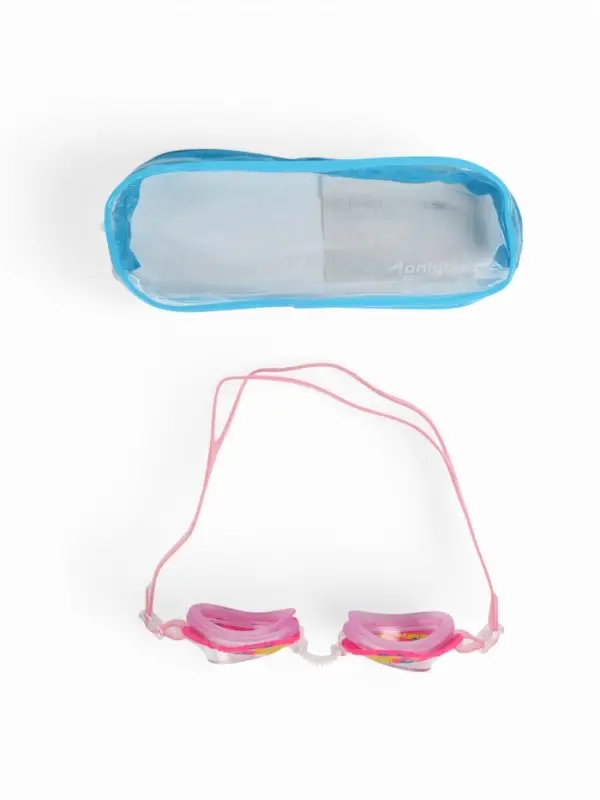 Очки для плавания детские ONLYTOP Swim &laquo;Русалка&raquo;, беруши, цвет розовый