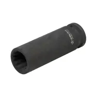 Головка ударная торцевая 1/2"DR двенадцатигранная 17мм, L=78мм