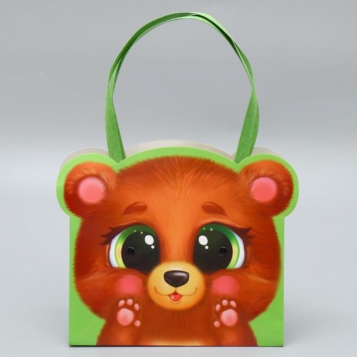 Переноски для цветов «Мишка», 20 × 12 × 12 см