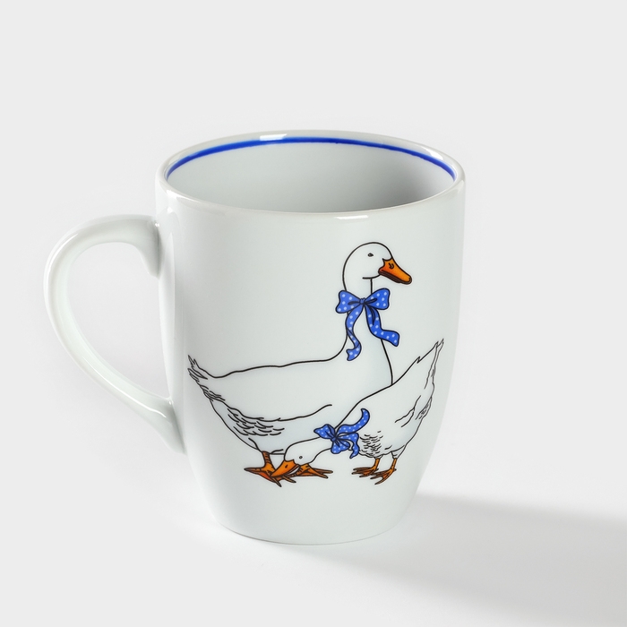 Набор фарфоровый для завтрака «Гуси», 3 предмета Набор фарфоровый для завтрака «Гуси», 3 предмета