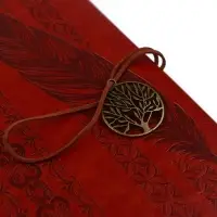 Родословная книга &laquo;Наш род&raquo;, с пером, 56 листов, коричневый, 35&times;25 см