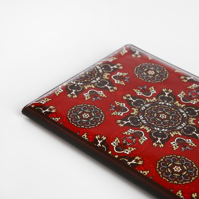 Обложка для паспорта, цвет красный Обложка для паспорта, цвет красный