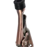 Фиксатор дверной LOCKLAND “козья ножка”, с автоподъемом, цвет медь Фиксатор дверной LOCKLAND “козья ножка”, с автоподъемом, цвет медь