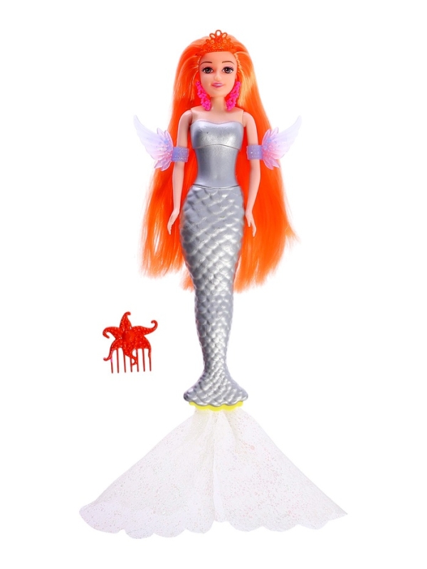 Кукла-русалка Кукла-русалка "Волшебное преображение", МИКС