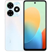 Смартфон Tecno Spark Go 2024, 6.6", 3Гб, 64Гб, 13Мп, 8Мп, 2sim, 5000мАч, белый