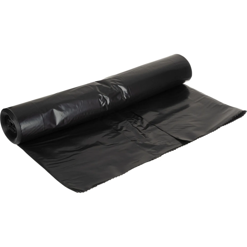 Мешки для мусора ПВД 480л 65мкм 5шт/рул черные 130х170см Luscan_СПБ