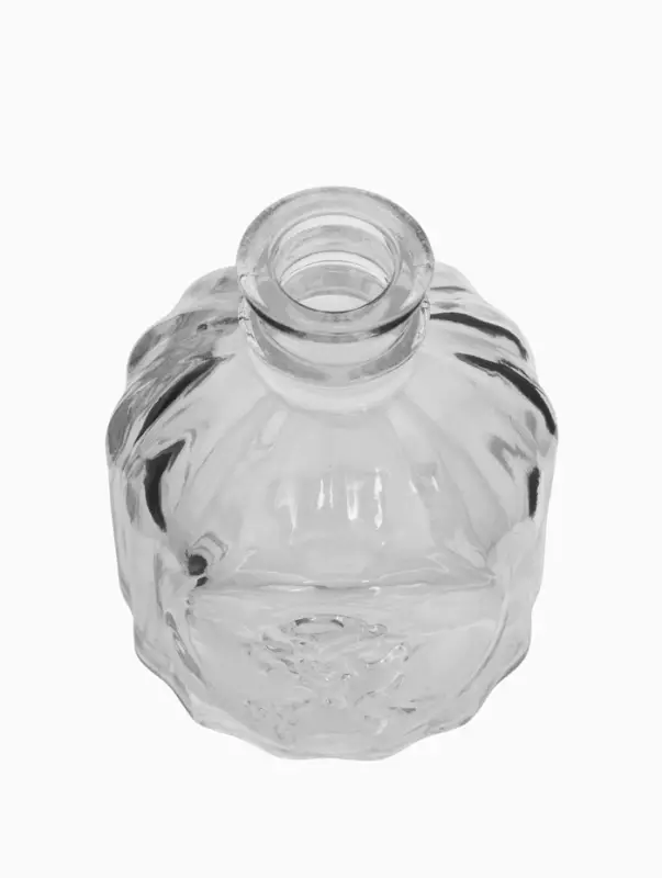 Ваза настольная стекло "Миниатюра" (набор 12 шт) 8-13 см, прозрачный