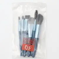 Набор кистей для макияжа COLOR POWER, 8 шт., голубой