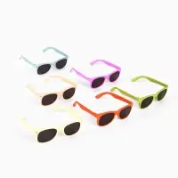 Очки солнцезащитные детские, uv 400, ширина 12.5 см, дужка 12.5 см, линза 4.5&times;3.5 см, цвет МИКС