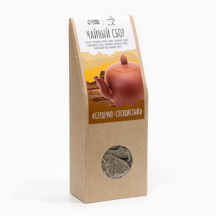 Травяной чай Травяной чай "Джекичай. Сердечно-сосудистый", в пирамидках